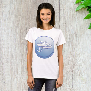 T-shirt Bateau Et Ancre