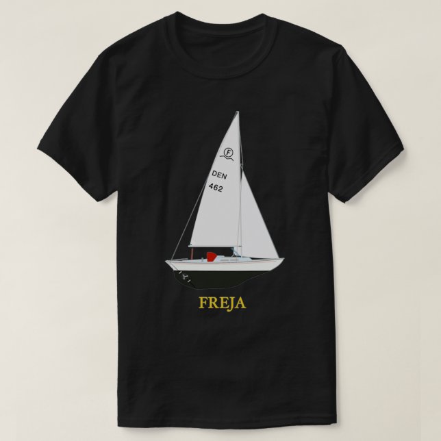 T-shirt Bateau folklorique international 462 x27Frejax27 (Design devant)