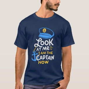 T-shirt Bateau - Je suis le capitaine maintenant Bateau ca