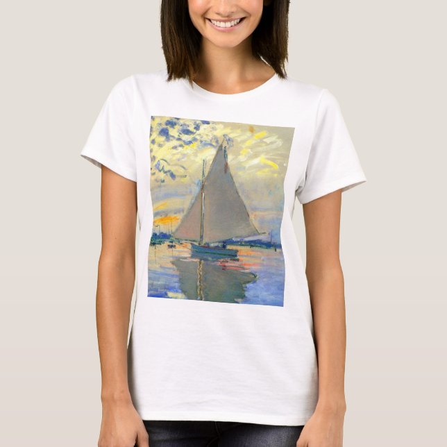 T-shirt Bateau Monet au Petit-Gennevilliers (Devant)