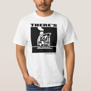 T-shirt Bateau pendant le matin