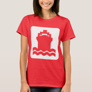 T-shirt Bateau Propre - Blanc
