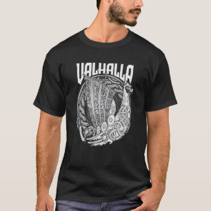 T-shirt Bateau Viking Norseman Bateau Viking Runes Odin Va