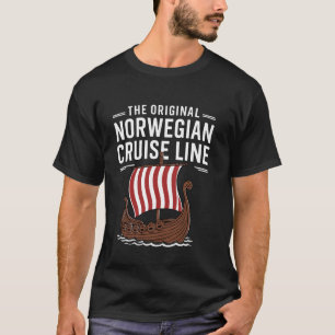 T-shirt Bateau viking Original Norwegian Cruise Line