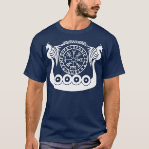 T-shirt Bateau Viking Viking Ancien Nordique