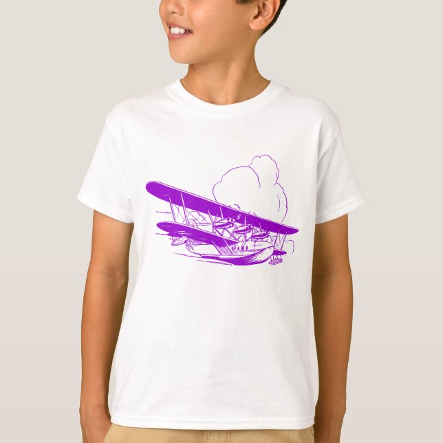 T-shirt Bateau volant vintage (Devant)