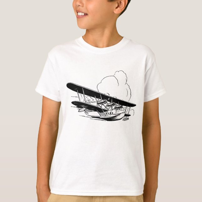 T-shirt Bateau volant vintage (Devant)