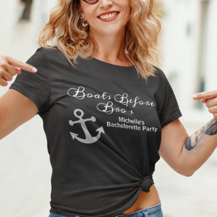 T-shirt Bateaux avant la croisière de fête de Bachelorette
