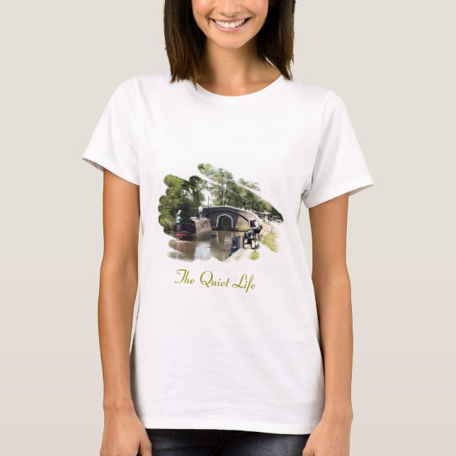 T-SHIRT BATEAUX DE CANAL (Devant)