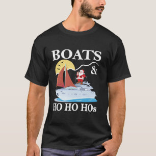 T-shirt Bateaux Ho Ho Hos Noël Pyjama Drôle Humour Noël