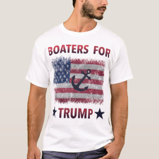 T-shirt Bateaux Pour Trump Shirt