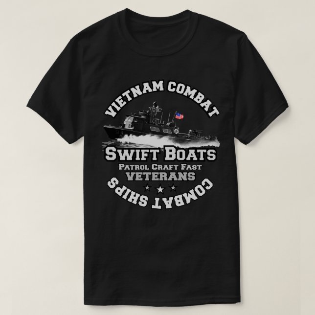 T-shirt Bateaux rapides Bateaux de patrouille de combat du (Design devant)
