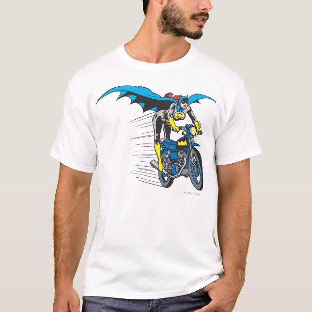 T-shirt Batgirl sur batterie (Devant)