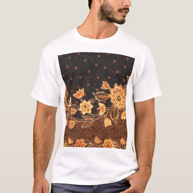 T-shirt Batik indonésien beauté (Devant)