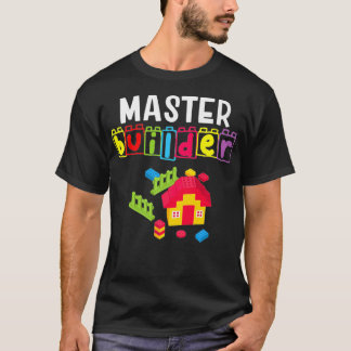 T-shirt Bâtiment principal Blocs Constructeurs de briques 