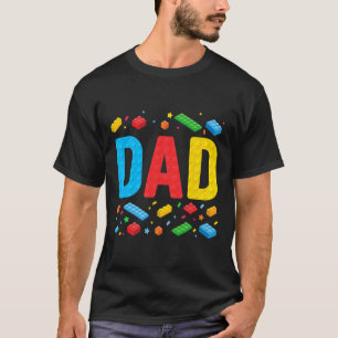 T-shirt Bâtiment principal Briques Blocs Famille Faune
