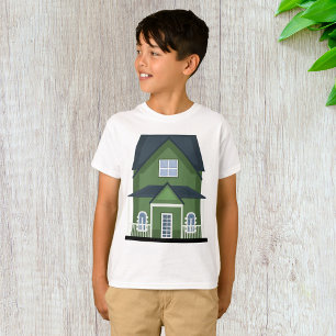 T-shirt Bâtiment résidentiel de la Maison Verte