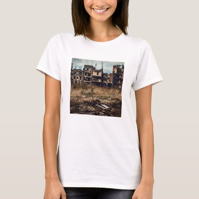 T-shirt Bâtiments abandonnés | Espaces perdus (Devant)