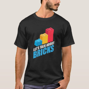 T-shirt Bâtir des briques Blocs Ventilateur maître constru