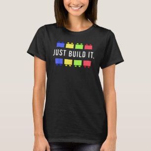 T-shirt Bâtir l'informatique Bâtiment principal Bâtiment B