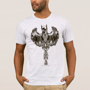T-shirt Batman Cowl et Crête du crâne