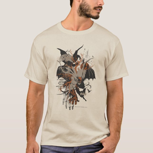 T-shirt Batman et Tree (Devant)