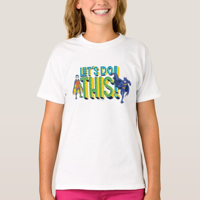 T-shirt Batman | Faisons ceci (Devant)