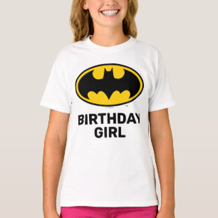 T-shirt Batman Fille d'anniversaire
