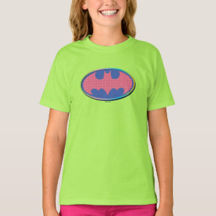 T-shirt Batman   Logo Pink Polka Dot