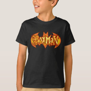 T-shirt Batman Logo saisonnier orange