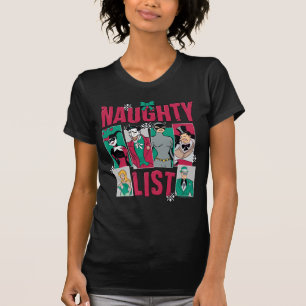 T-shirt Batman Père Noël Naughty Liste des méchants