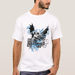 T-shirt Batman with Knotwork Collage
