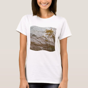T-shirt Bâton d'or d'automne contre cool gris lac Arrowhea