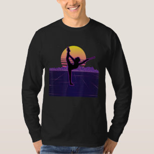 T-shirt Baton rétro Twirling Majorette Baton Twirler 1