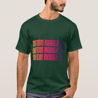 T-shirt baton rouge louisiana Surdimensionné