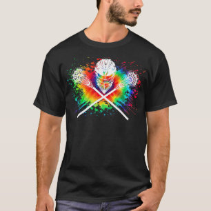 T-shirt Bâtons de crosse pour garçons Cachet de croix Cach