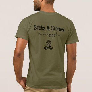 T-shirt Bâtons et pierres