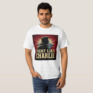 T-shirt Bats-toi comme Charlie