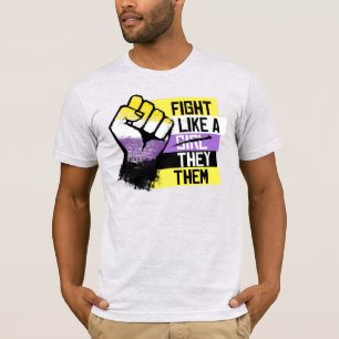 T-shirt Bats-toi comme un They Them