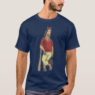 T-shirt Batte de baseball de cheval
