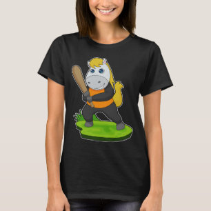 T-shirt Batte de baseball de cheval