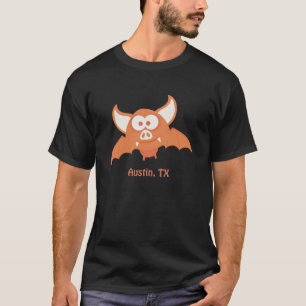 T-shirt Batte orange - Austin, TX