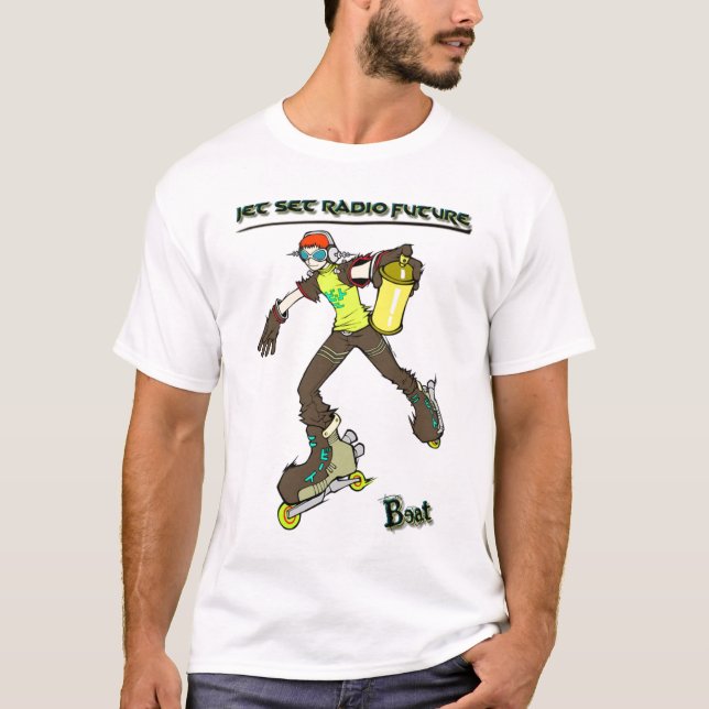 T-shirt Battement de chemise de JSRF (Devant)