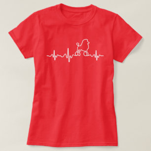 T-shirt Battement de coeur de caniche
