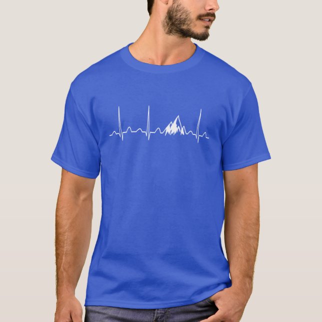 T-SHIRT BATTEMENT DE COEUR DE MONTAGNE (Devant)