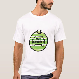 T-shirt Batterie à zéro émission chargée entièrement élect