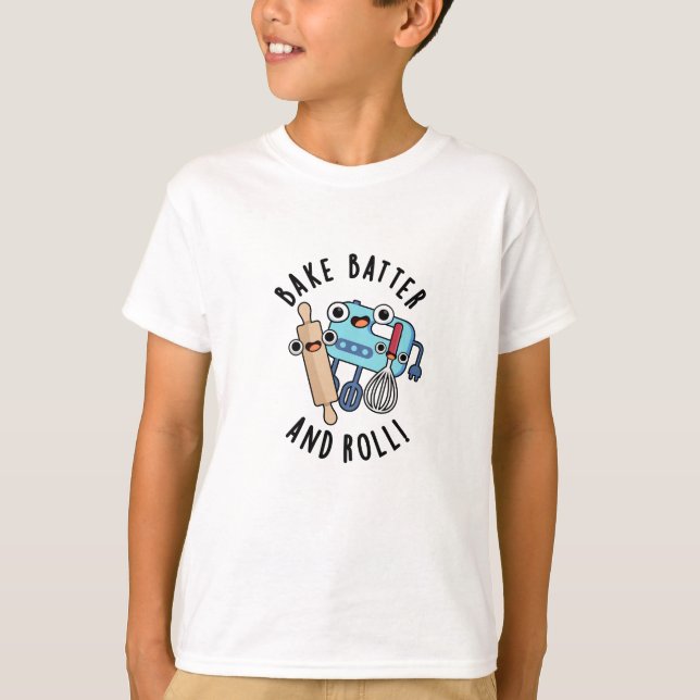 T-shirt Batterie De Cuisson Et Roulez Un Fou De Cuisson Dr (Devant)