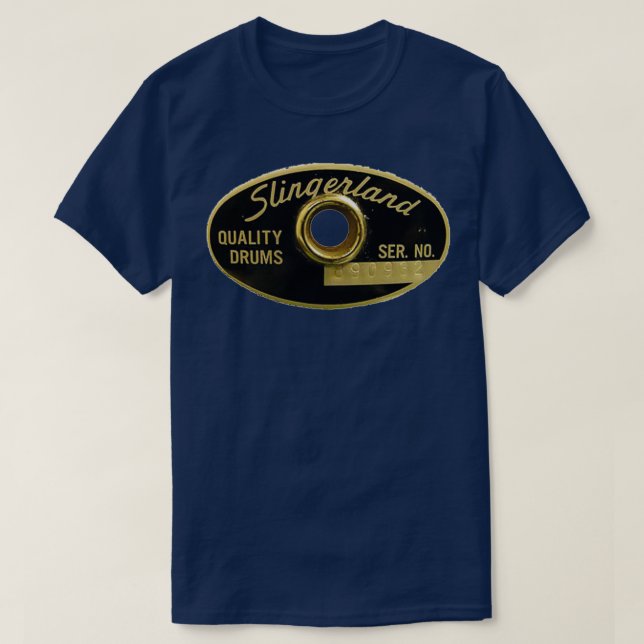 T-shirt Batterie de Slingerland 1  (Design devant)