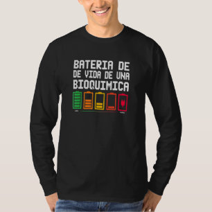 T-shirt Batterie de vie d'une biochimie