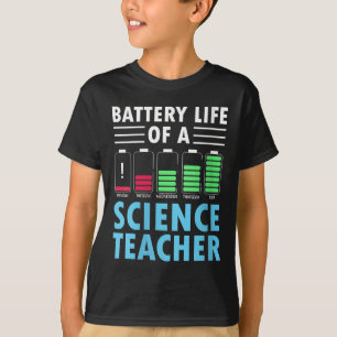 T-shirt Batterie Femme Durée De Vie Hebdomadaire Cycle Pou